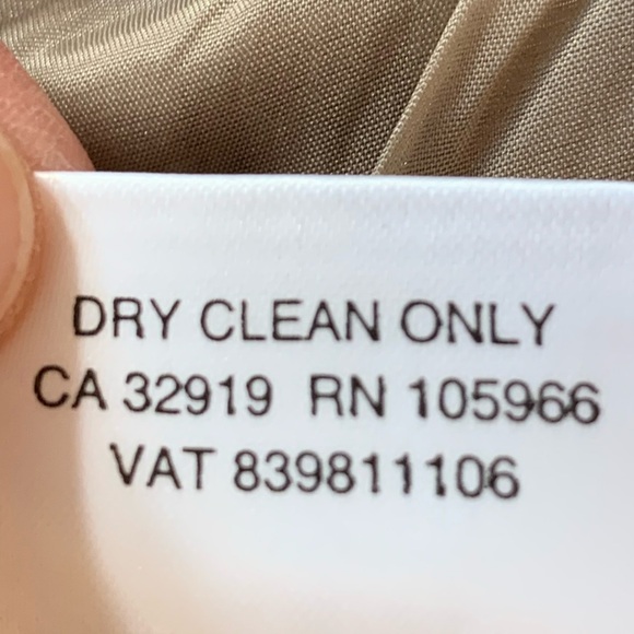 Marlowe Womens 40 (US 6) Blazer Jacket Brown Cream Embossed Floral Belted Italy - Picture 9 of 10